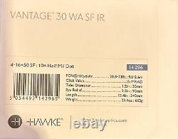 Hawke Vantage 30 WA SF 4-16x50 1.5 MIL DOT Rifle Scope 14296 Free Sun Shade