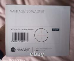 Hawke Vantage 30 WA SF 6-24x50 IR Half Mil Dot