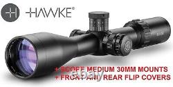 Hawke Vantage 30 WA SF IR 4-16x50 Rimfire. 22 (Subsonic) Rifle Scope + EXTRAS