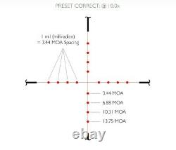 Hawke Vantage 4-12x50 Illuminated RGB etched glass L4A Dot Reticle Scope 14254