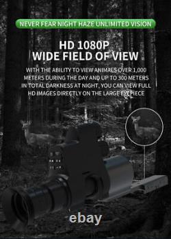 Hunting NV4B 1080P Infrared Night Vision Monocular Scope Telescope IR 850/940nm