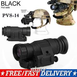 IR 850mm HD 2X Monocular Night Vision Scope Hunting NVG Rhino Arm Mount PSV-14