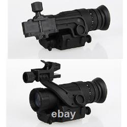 IR 850mm HD 2X Monocular Night Vision Scope Hunting NVG Rhino Arm Mount PSV-14