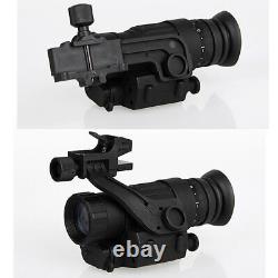 IR 850mm HD 2X Monocular Night Vision Scope Hunting NVG Rhino Arm Mount PSV-14