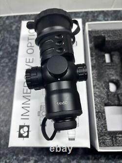 Immersive optics 14x50 scope