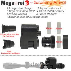 Integrated Design Megaorei 3 Night Vision Scope for Rifle Optical Sight Telescop