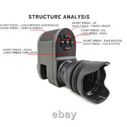 Integrated Hunting Camera Night Vision Scope for Rifle Optical Sight Telescope