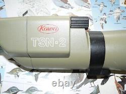 KOWA TSN2 77mm SPOTTING SCOPE + 30x WIDE EYEPIECE + OPTICRON UNIVERSAL MOUNT