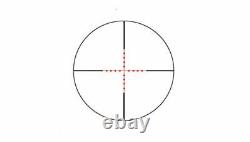 Konus Pro AS-34 2-6x28 Rifle Scope Etched Illuminated Mil Dot + Dual Mount