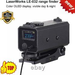 LE032 Hunting Laser Rangefinder 700m Telescope Night Hunting Scope Range Finder