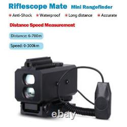 LE032 Hunting Laser Rangefinder 700m Telescope Night Hunting Scope Range Finder