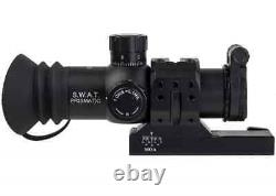 MTC Optics SWAT Prismatic 10x30 ATOM Rifle Scope- WITH FULL MOUNT KIT