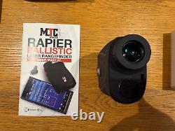 MTC Rapier Ballistic Rangefinder 1000m Bluetooth App Laser LCD 6x24