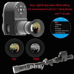 Megaorei 4 Telescope Sight 4X Monocular Hunting Night Vision Scope Camera 1080P