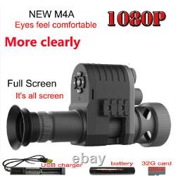 Megaorei IR Night Vision Scope for Rifle Optical Sight Telescope Camera Hunting