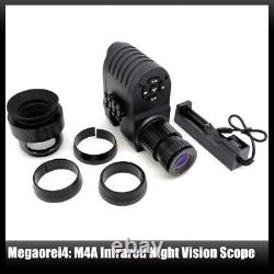 Megaorei M4A Infrared Night Vision Hunting Rifle Scope 850nm WithBattery IR Camera