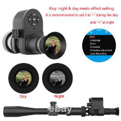 Megaorei M4A Night Vision Scope 1080p Hunting Camera 850nm Video Record IR Rifle