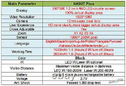 Megaorei NK007 Plus Laser Infrared 1080P Monocular Night Vision Telescope Scope