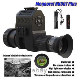 Megaorei NK007 Plus Night Vision Scope Hunting Cam 4X Zoom Monocular Telescope
