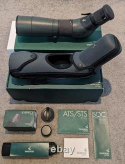 NEW SWAROVSKI ATS 65 HD SPOTTING SCOPE 2022 20-60x EYEPIECE STAY-ON CASE BOXED