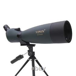 NIPON 25-125x92 powerful zoom spotting scope. Wildlife, nature and stargazing