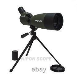 NIPON 25-75x70 zoom spotting scope. Metal construction, waterproof, digi-scoping