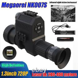 NK007S Night Vision Rifle Scope Telescope 720P Cam Monoculars Sight with battery