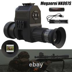 NK007S Night Vision Rifle Scope Telescope 720P Cam Monoculars Sight with battery
