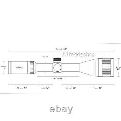 New Hawke Vantage 3-9x50 AO Mil Dot Telescopic Air Rifle Scope Sight 14133