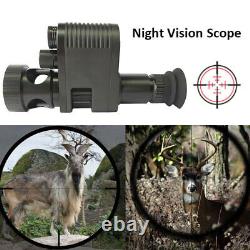 Night Vision Rifle Scope Video Record IR 850NM Hunting Camera Laser Telescope