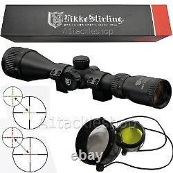 Nikko Stirling Mountmaster AO 3-9x50 Illuminated 1/2 Mil Dot With Scope Mounts