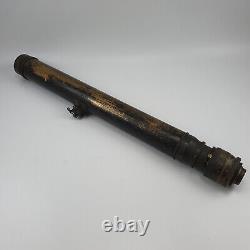 Old Artillery Scope Brass Gun Sight Telescope No. 39 Marked Military Sighting