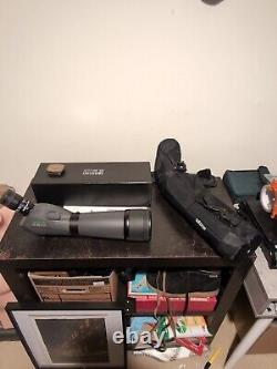 Opticron ES80 GA ED Spotting Scope with zoom lens Boxed