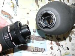 Opticron Gs665 Ga Spotting Scope + Sdl Zoom Eyepiece +stay On Case Velbon Tripod