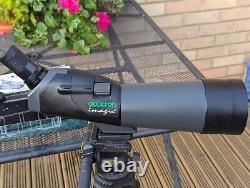 Opticron IMAGIC 80mm Waterproof Fieldscope, Spotting Scope With Tripod