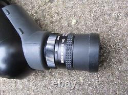 Opticron MM2 ED travel scope, HR2 zoom eyepiece, case + new Cobra monopod