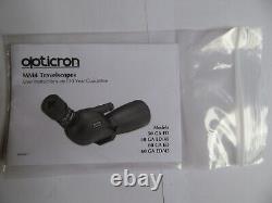 Opticron MM4 ED50 GA ED/45 scope with SDLv3 zoom lens & case AS-NEWithMINT