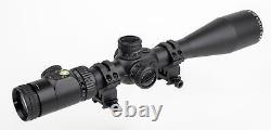 PAO 5-20x50 FFP Side Parallax Illuminated Half Mil Dot Rifle Telescopic scope