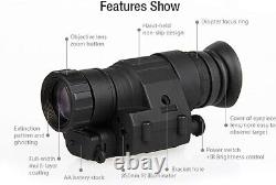 PSV14 3X28 Zoom Digital IR Night Vision Rifle Scope Monocular Helmet Telescope