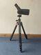 Praktica Telescope 15x45x60 With Manfrotto 725b Digi Black Tripod