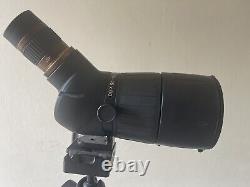 Praktica telescope 15x45x60 With Manfrotto 725B Digi Black Tripod