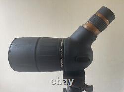 Praktica telescope 15x45x60 With Manfrotto 725B Digi Black Tripod