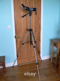 RSPB AG60mm SPOTTING SCOPE + ZOOM + VELBON TRIPOD + MIRADOR CAR WINDOW MOUNT