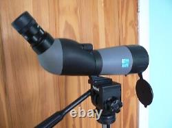 RSPB AG60mm SPOTTING SCOPE + ZOOM + VELBON TRIPOD + MIRADOR CAR WINDOW MOUNT