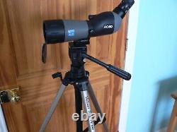 RSPB AG60mm SPOTTING SCOPE + ZOOM + VELBON TRIPOD + MIRADOR CAR WINDOW MOUNT