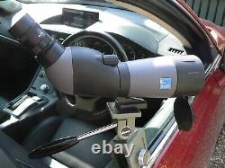 RSPB AG60mm SPOTTING SCOPE + ZOOM + VELBON TRIPOD + MIRADOR CAR WINDOW MOUNT