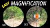 Scope Magnification Explained And Resolution