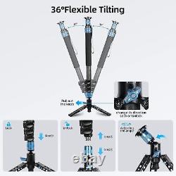 Sirui P-424FL 4-Section Carbon Fiber Monopod with VA-5X Compact Video Head