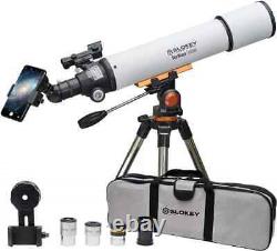 Slokey 60090 telescope Astronomical Refractor Portable 24x-300x Travel Scope