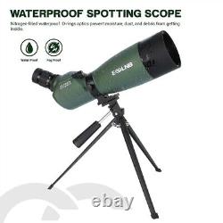 Spotting Scope with Tripod Phone Adapter 25-75 X 70 BAK4 Monocular Telescope